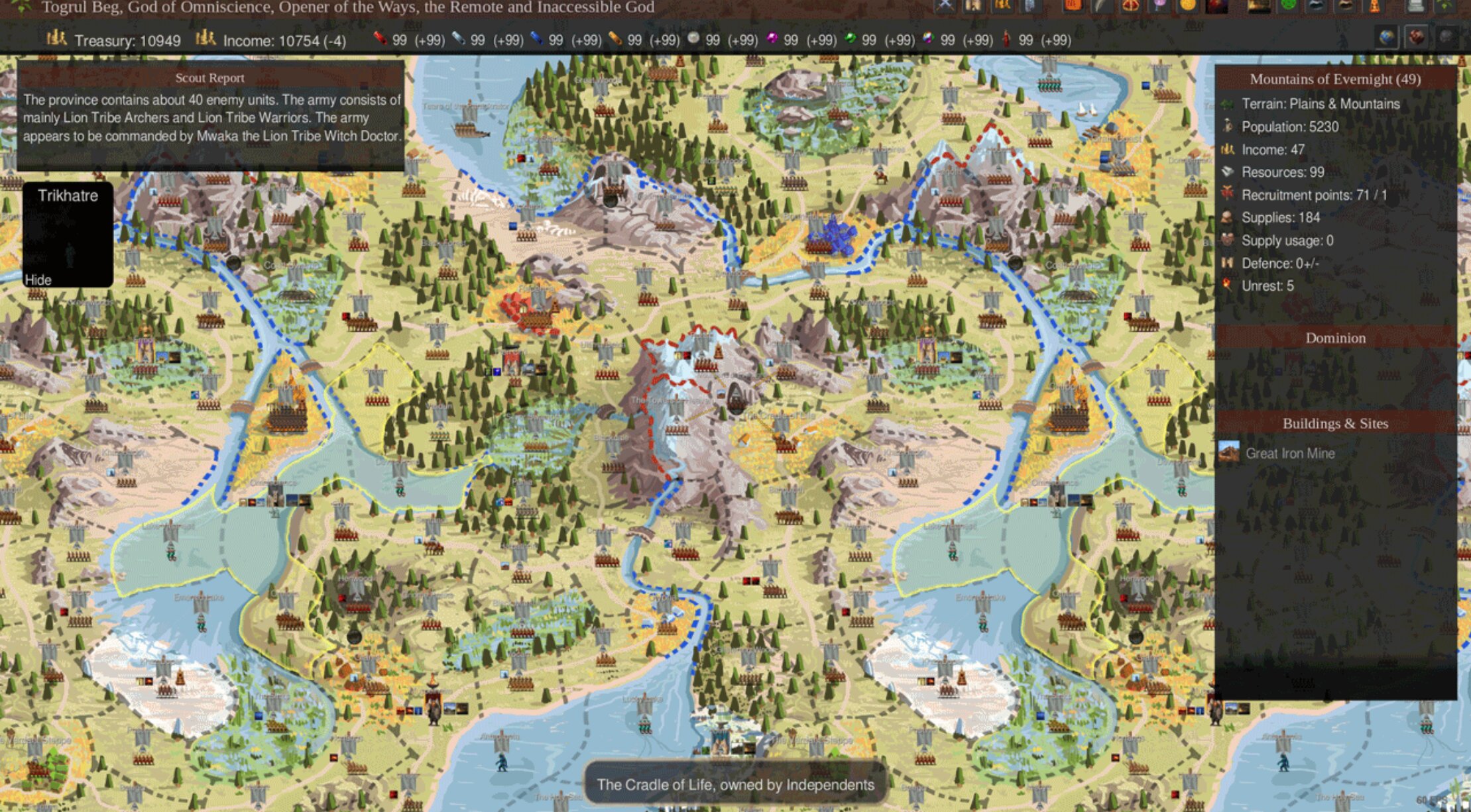 Dominions screenshot